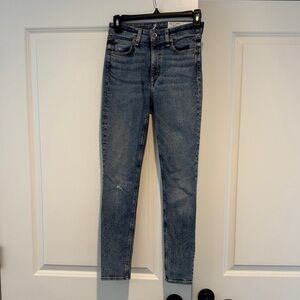 rag & bone Light Blue Skinny Jeans